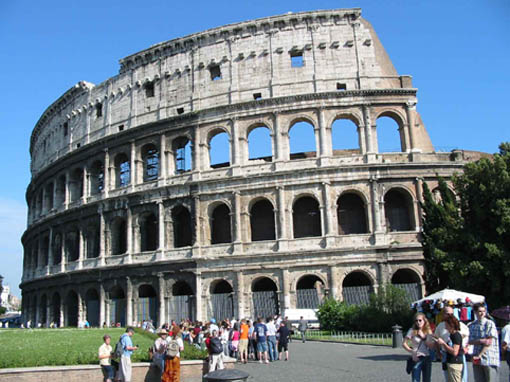 Рим, туристы